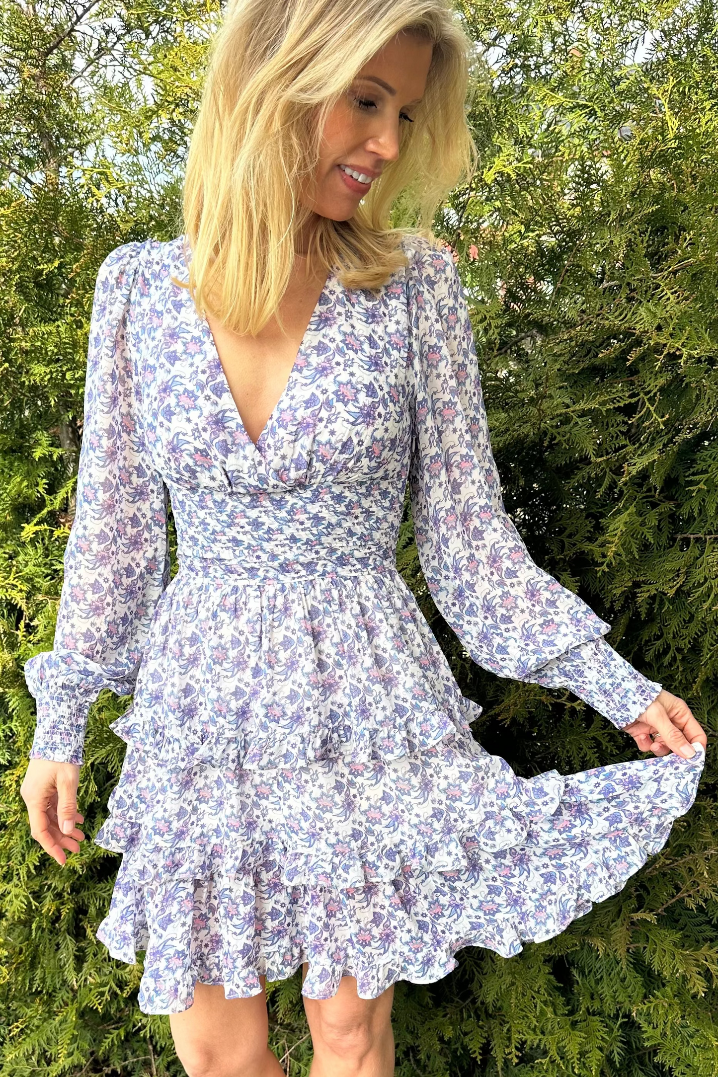 STINE DRESS - White